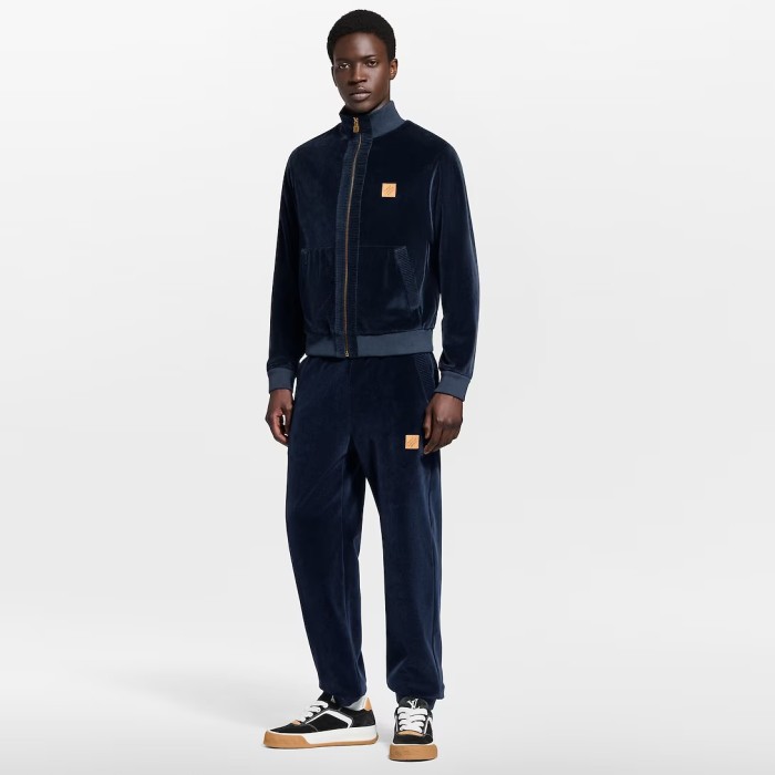 LV chic velvet track Jacket FZJK2342