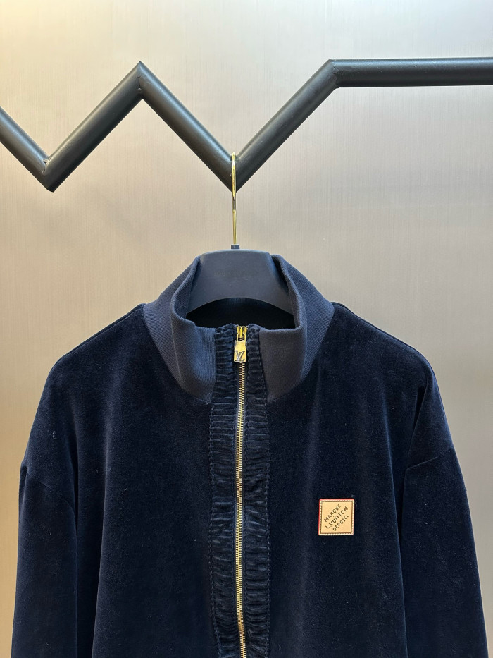 LV chic velvet track Jacket FZJK2342