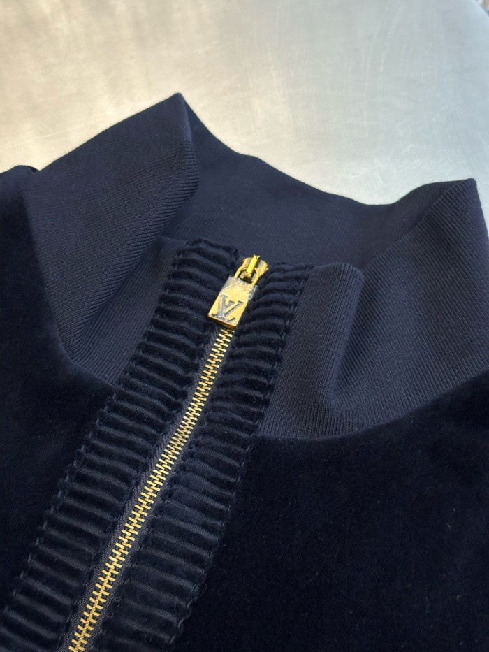 LV chic velvet track Jacket FZJK2342