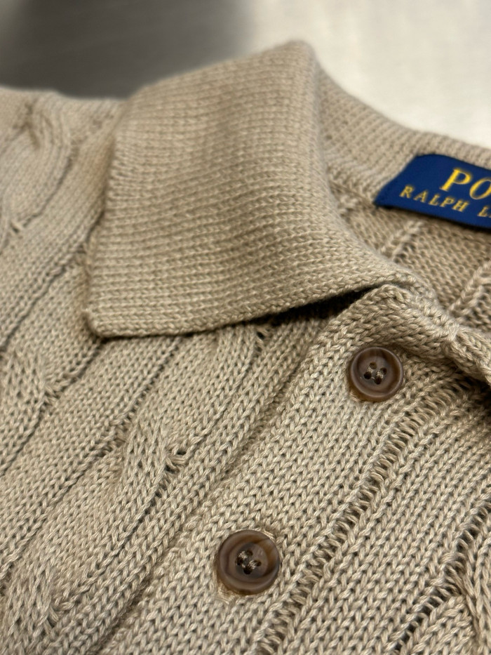 Ralph Lauren Knit Polo Tee FZTX5592