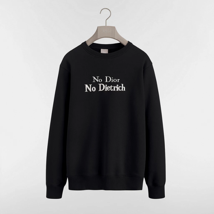 DIOR No Dior, No Dietrich SWEATSHIRTS FZWY2009
