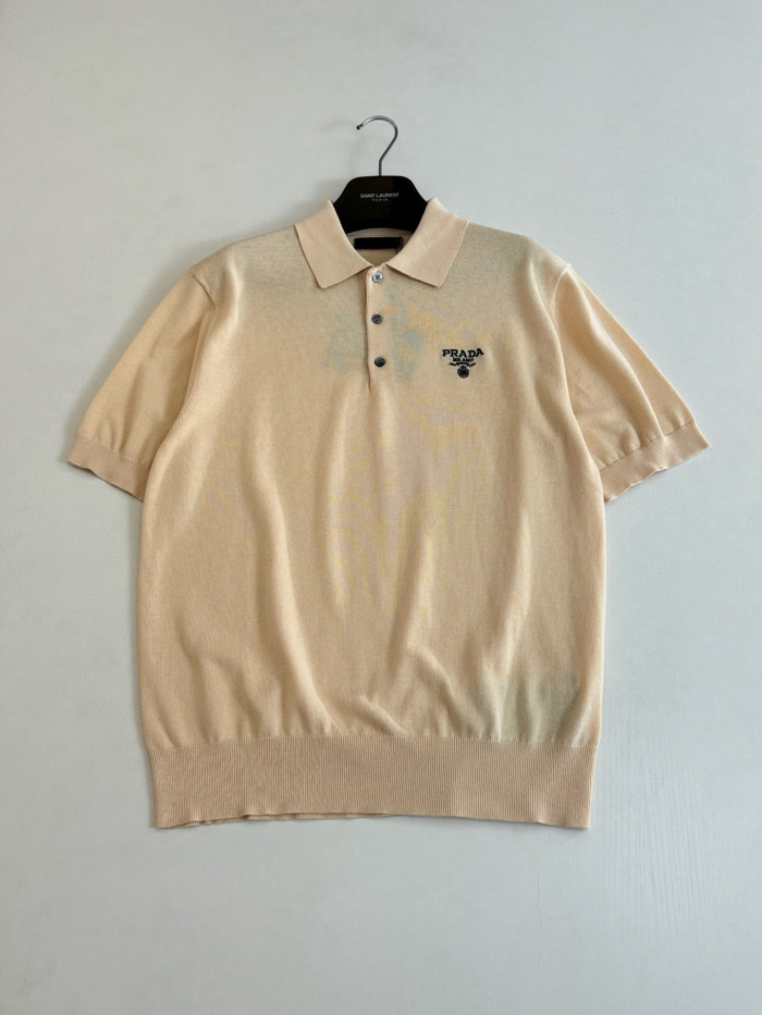 Prada Knit polo tee FZTX5599
