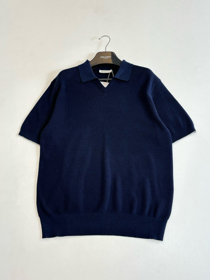 Brunello Cucinelli Knit Polo tee FZTX5600