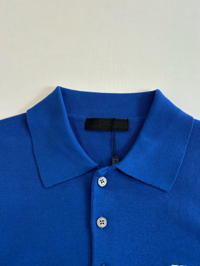 Prada Knit polo tee FZTX5599