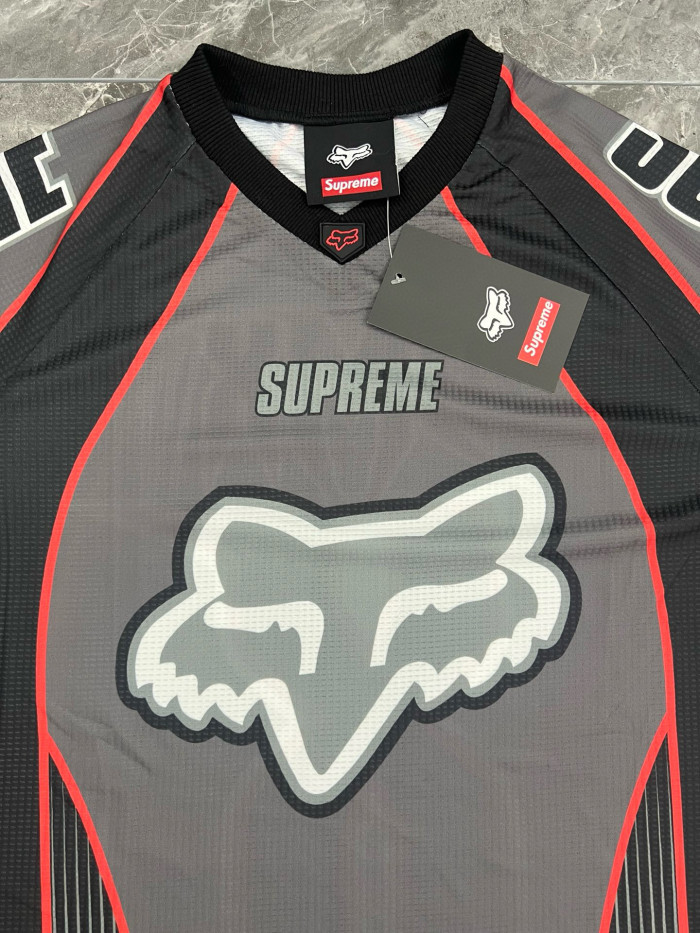 Supreme X Fox Racing 25FW DMX Jersey LS Tee FZTX5598