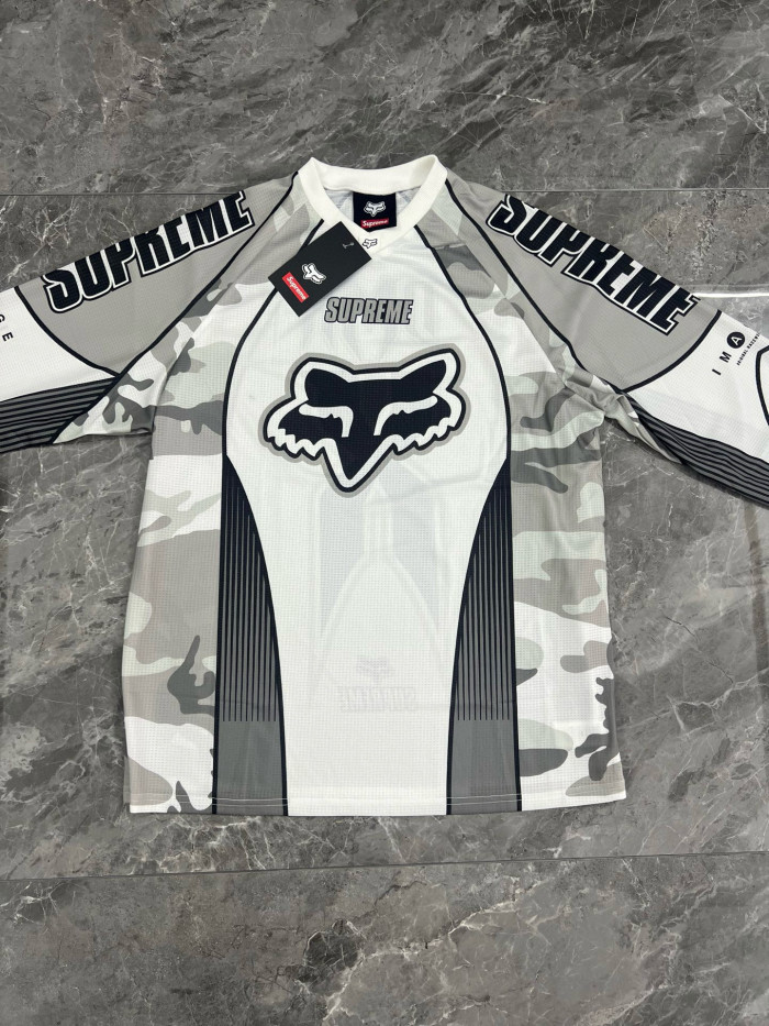 Supreme X Fox Racing 25FW DMX Jersey LS Tee FZTX5598