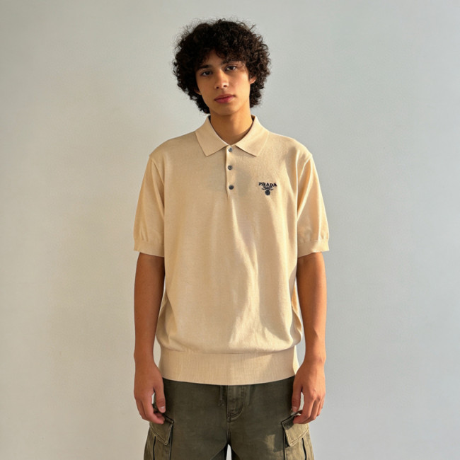 Prada Knit polo tee FZTX5599