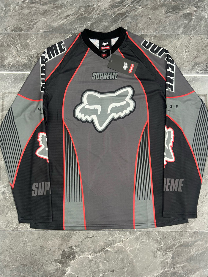 Supreme X Fox Racing 25FW DMX Jersey LS Tee FZTX5598