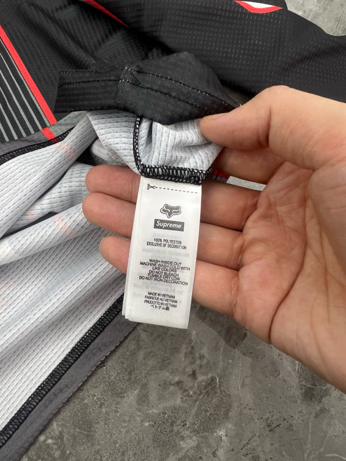 Supreme X Fox Racing 25FW DMX Jersey LS Tee FZTX5598