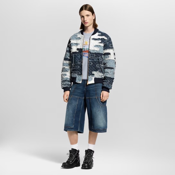 LV Nigo Denim Jacket FZJK2424