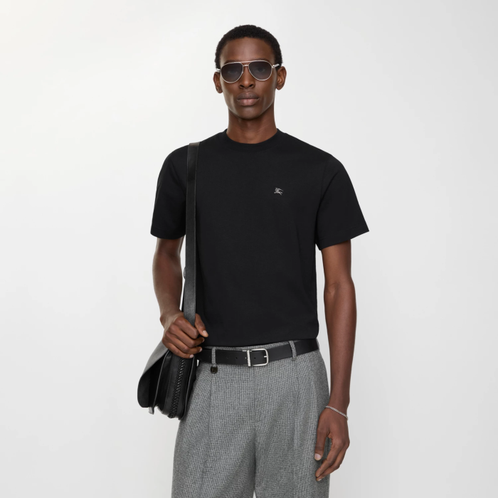 Burberry Metal EKD Cotton T-shirt FZTX5611