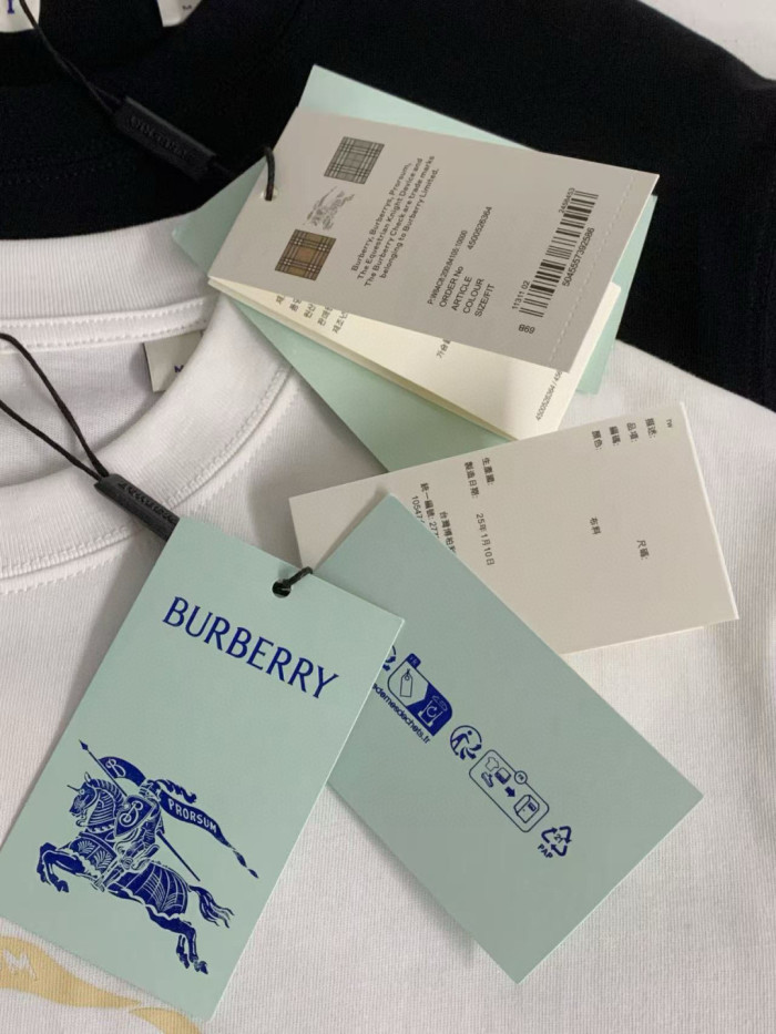 Burberry EKD Ombré Cotton T-shirt FZTX5625