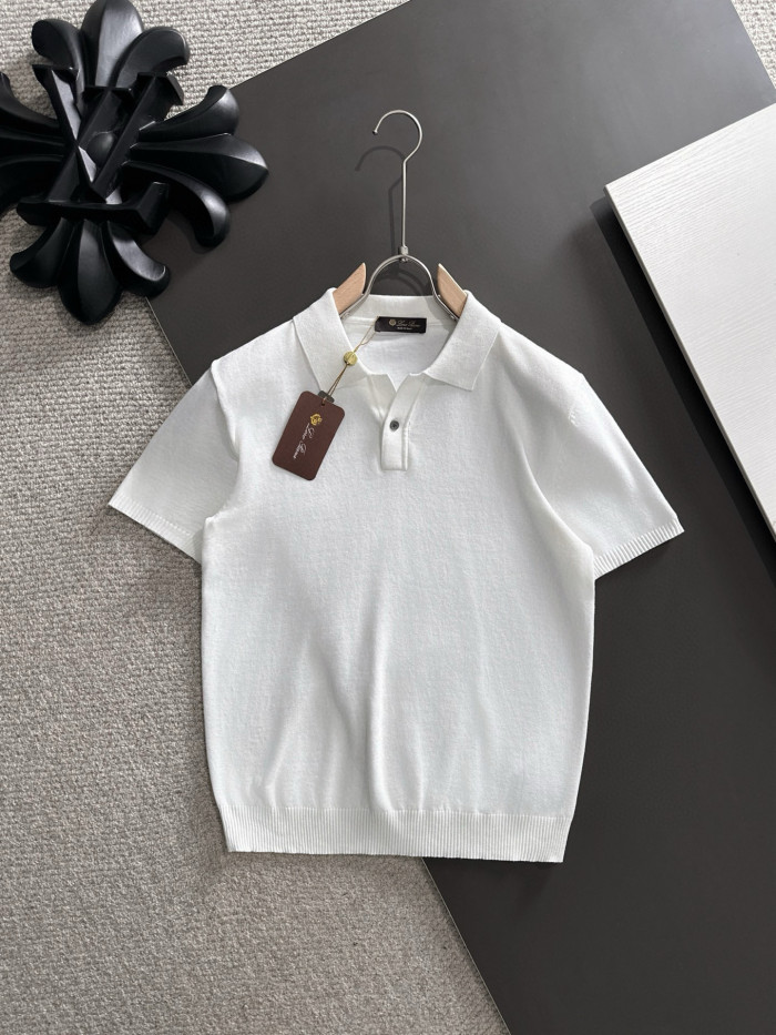 Loro Piana Knitted Polo Tee FZTX5657