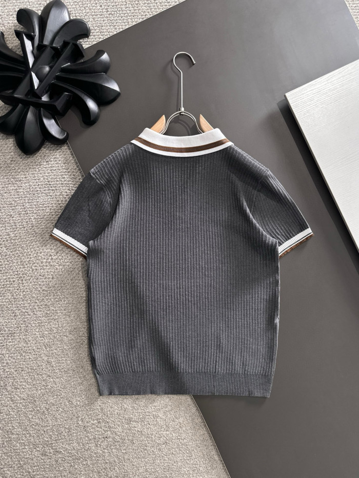 Loro Piana Knitted Polo Tee FZTX5654