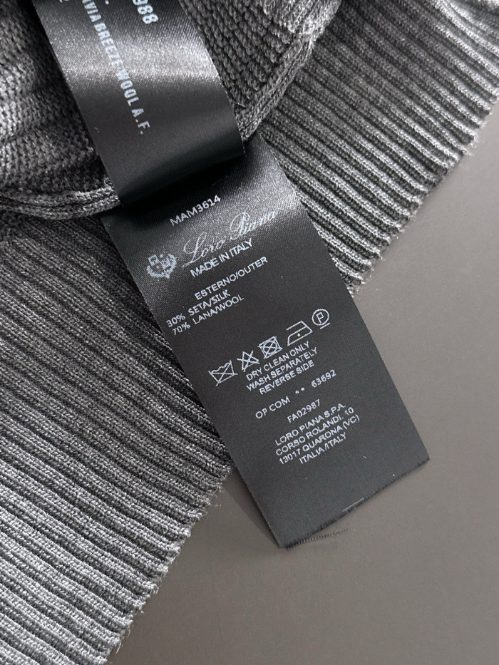 Loro Piana Knitted Polo Tee FZTX5654