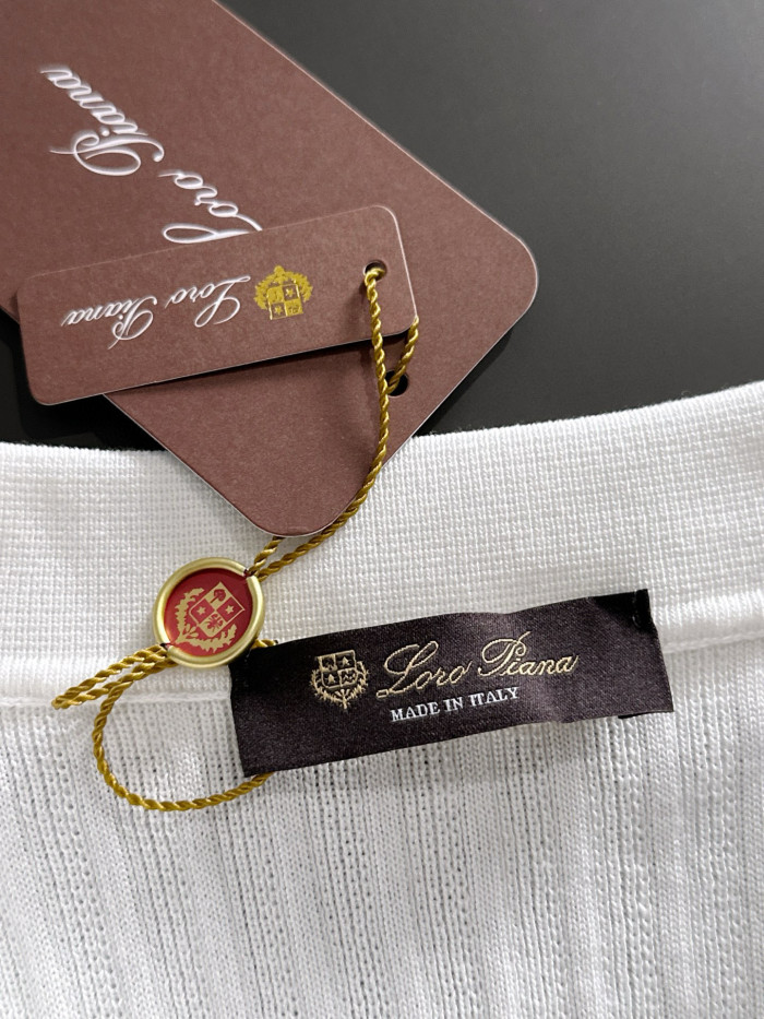 Loro Piana Knitted Polo Tee FZTX5660