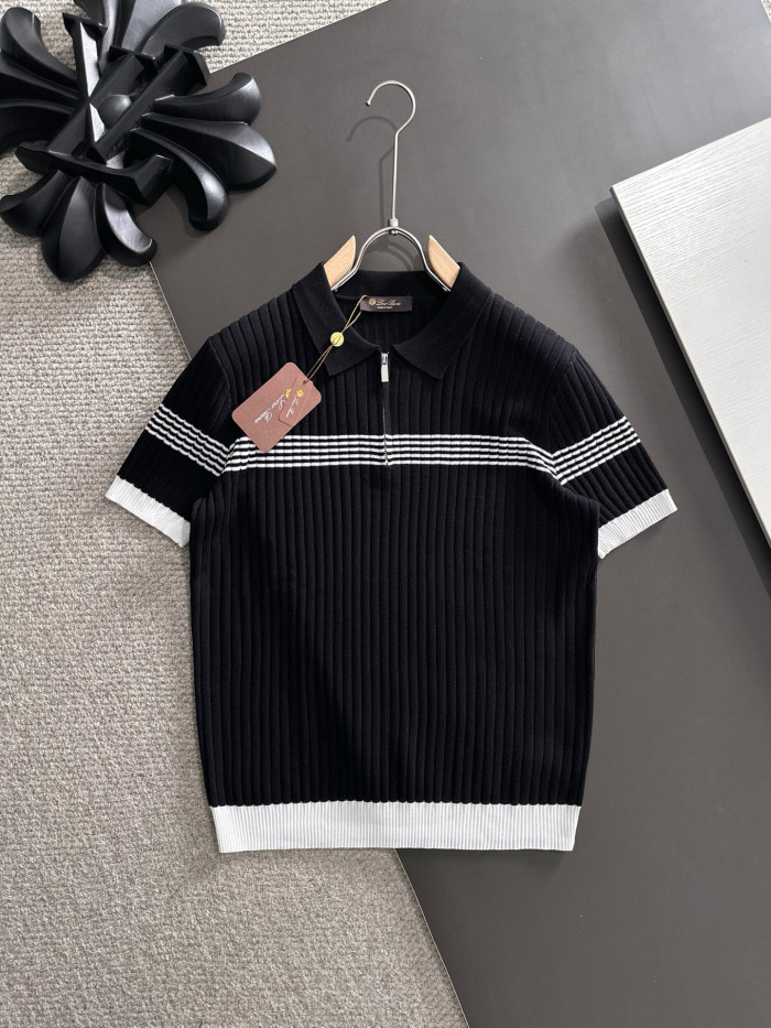 Loro Piana Knitted Polo Tee FZTX5660