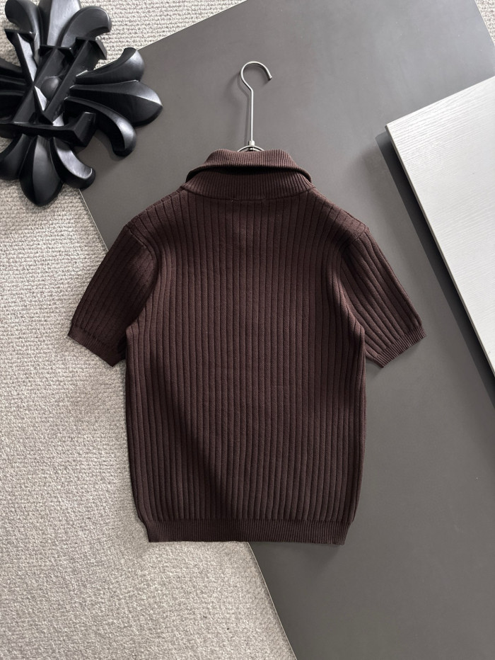 Loro Piana Knitted Polo Tee FZTX5661