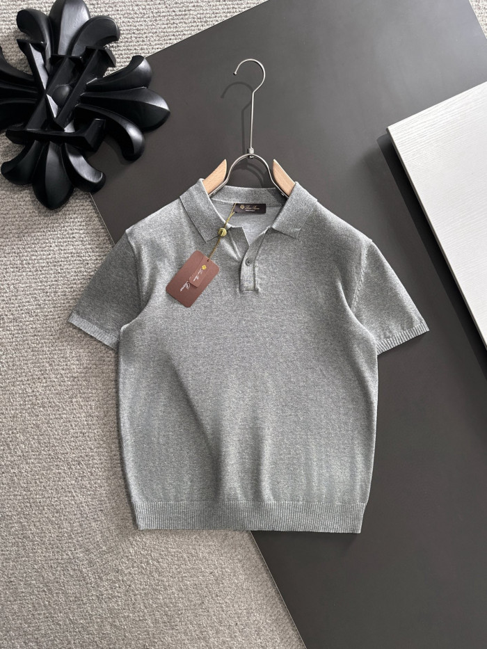 Loro Piana Knitted Polo Tee FZTX5657