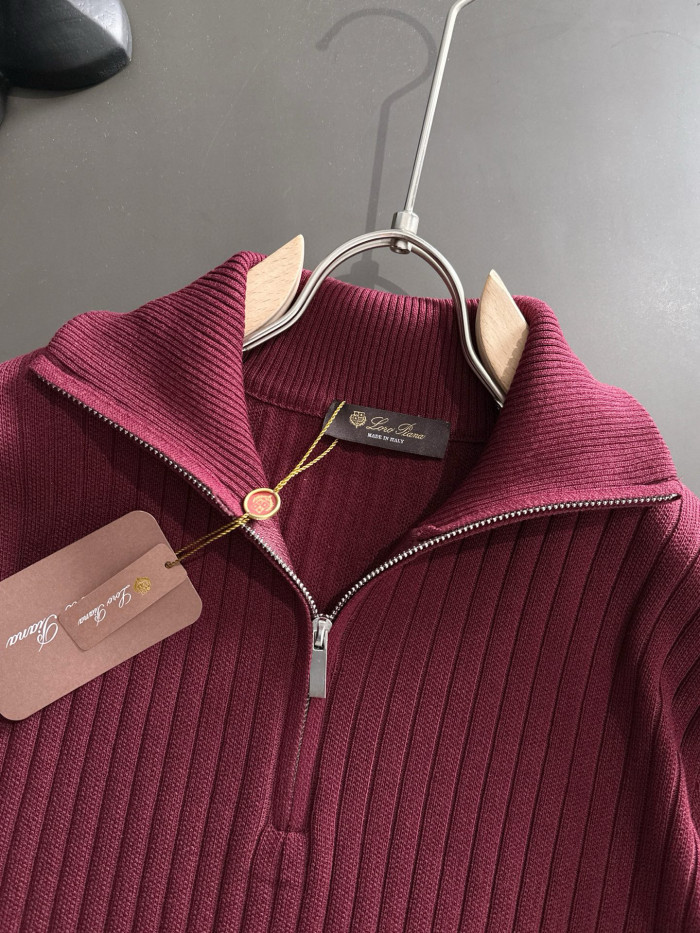 Loro Piana Knitted Polo Tee FZTX5661