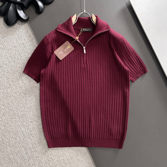 Loro Piana Knitted Polo Tee FZTX5661