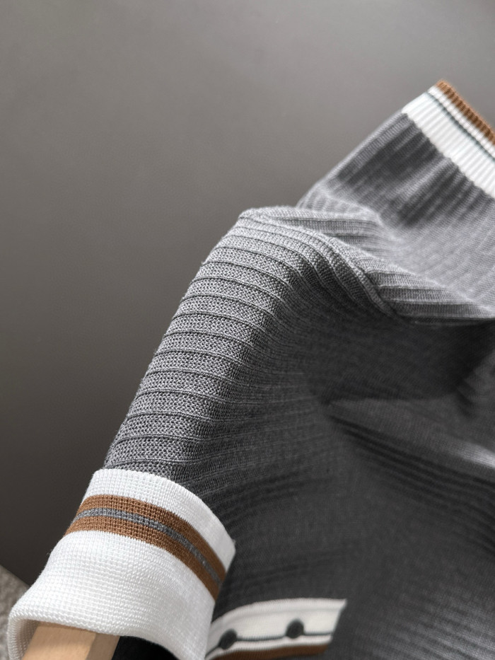 Loro Piana Knitted Polo Tee FZTX5654