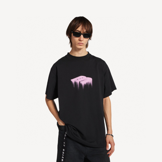 BALENCIAGA WET BRUSH TEE FZTX5667