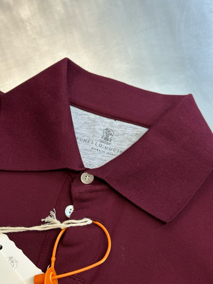 Brunello Cucinelli Polo tee FZTX5673