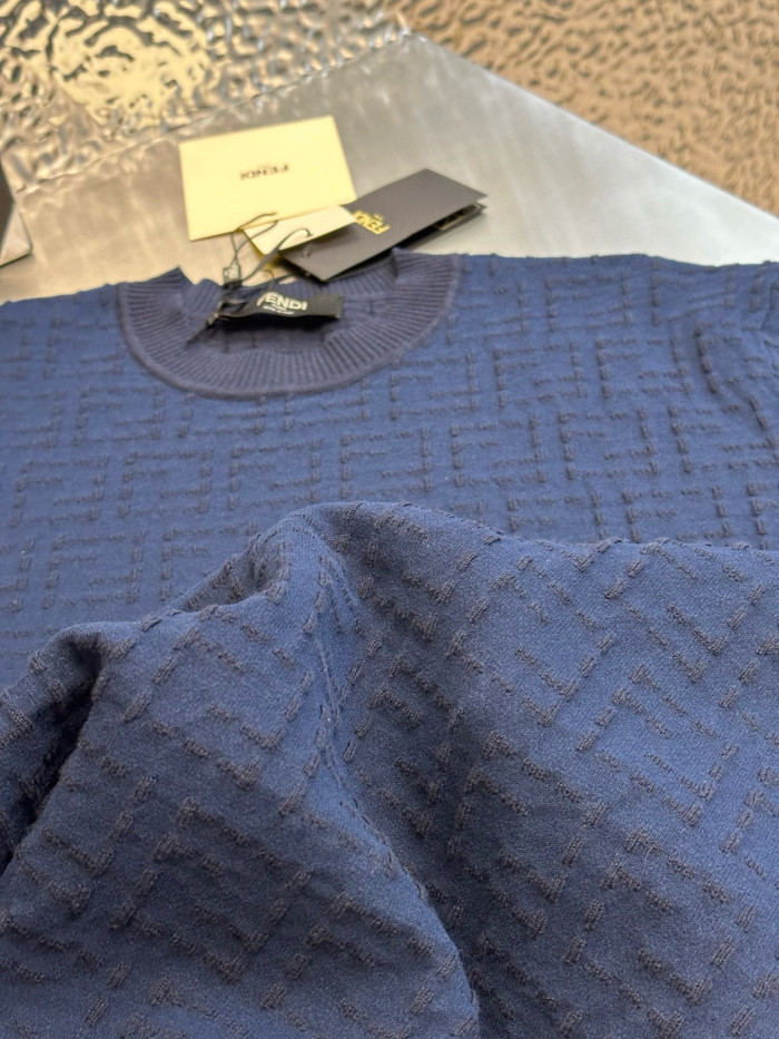 Fendi FF Selleria Knit Tee FZTX5663