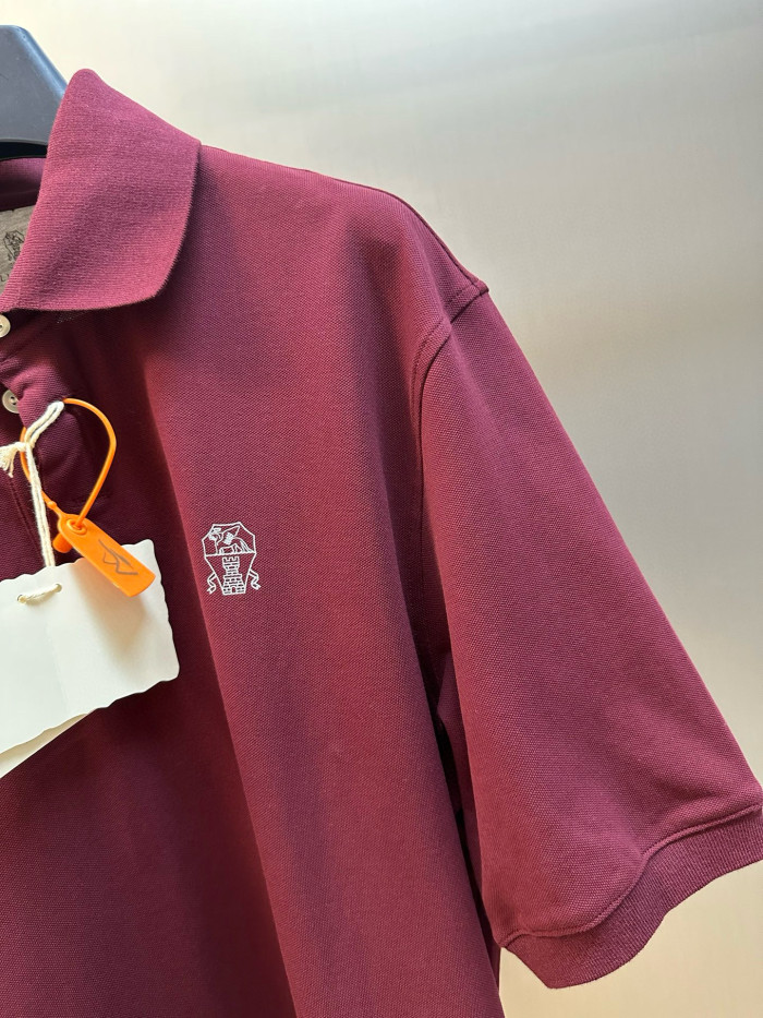 Brunello Cucinelli Polo tee FZTX5673