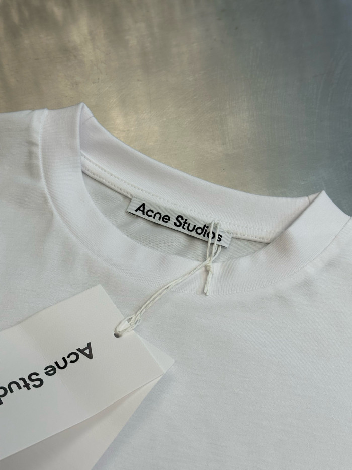 Acne studios Satin logo t-shirt FZTX5688
