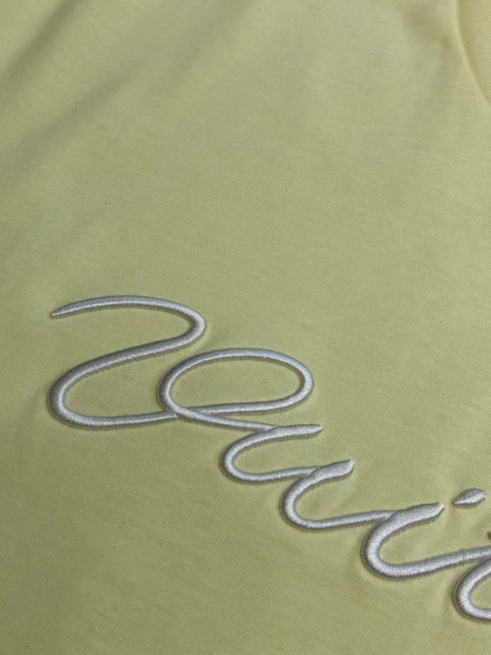 LV embellished signature tee FZTX5686