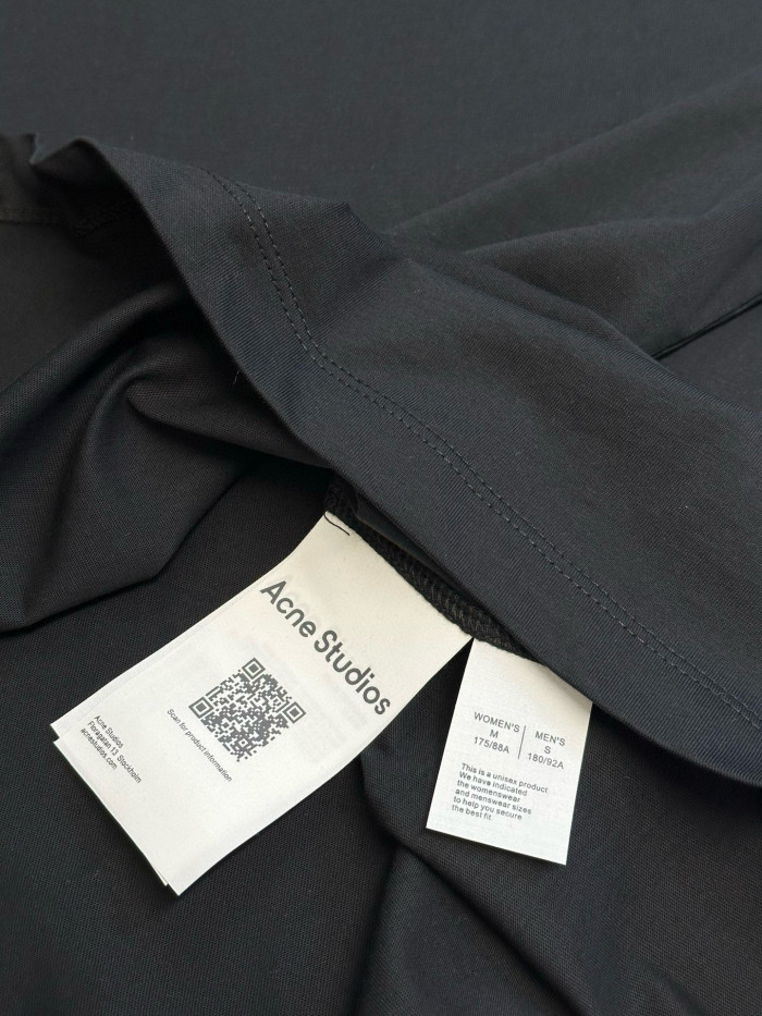 Acne studios Satin logo t-shirt FZTX5688
