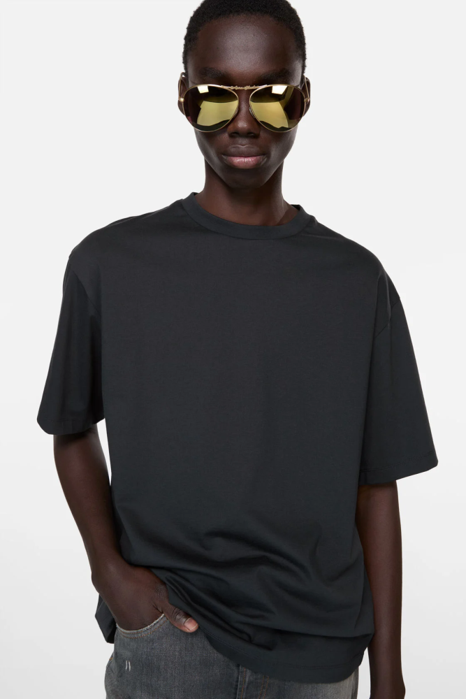 Acne studios Satin logo t-shirt FZTX5688