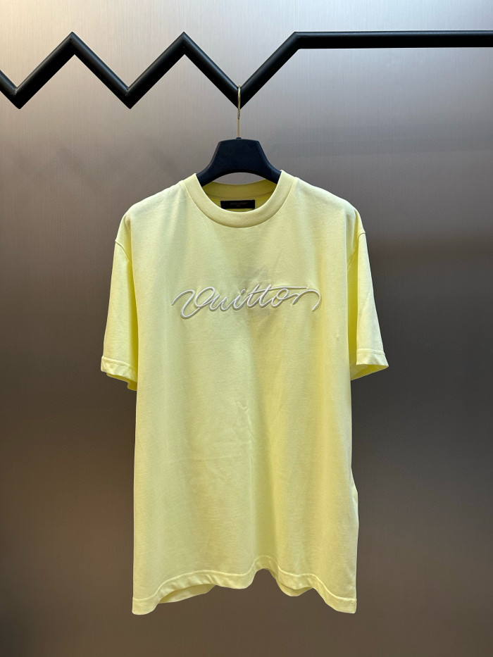 LV embellished signature tee FZTX5686
