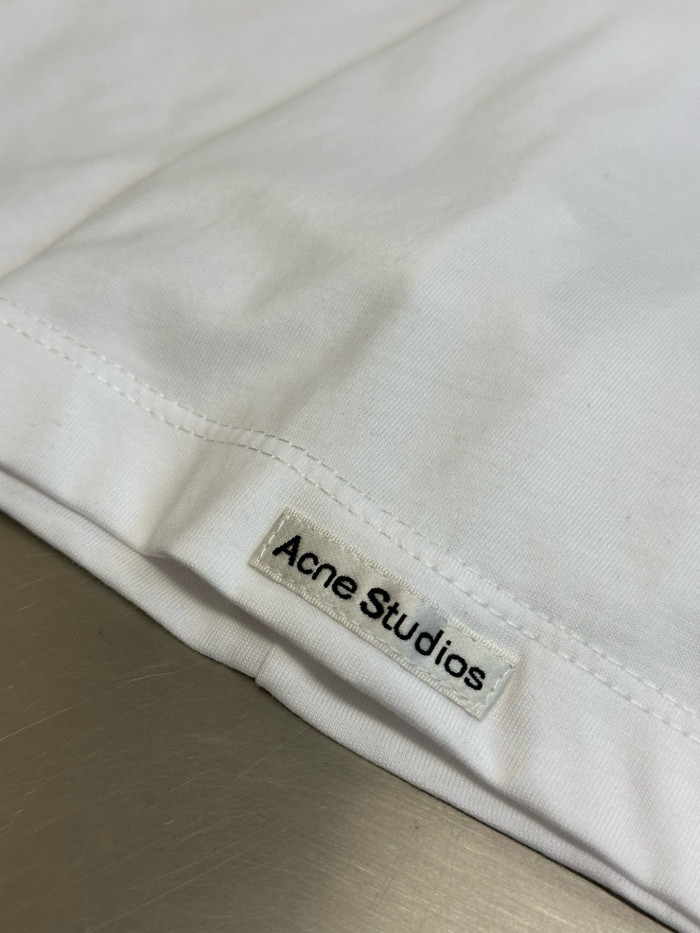 Acne studios Satin logo t-shirt FZTX5688