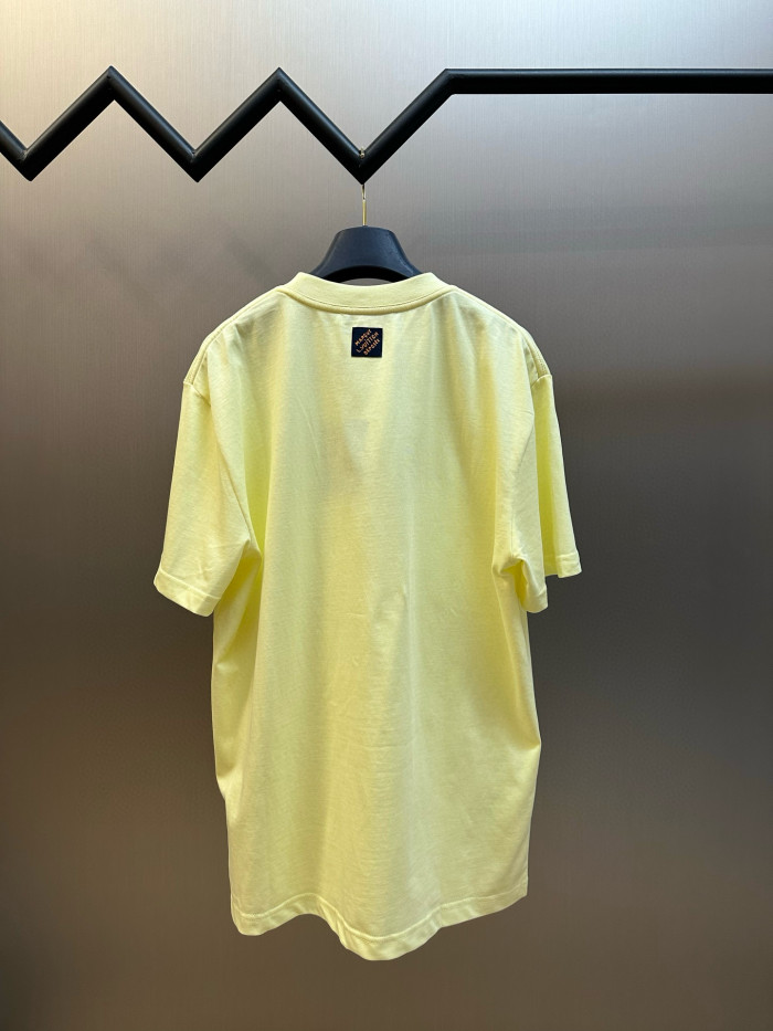 LV embellished signature tee FZTX5686