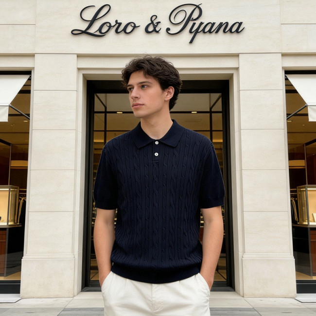 Loro Piana Knitted Tee FZTX5696