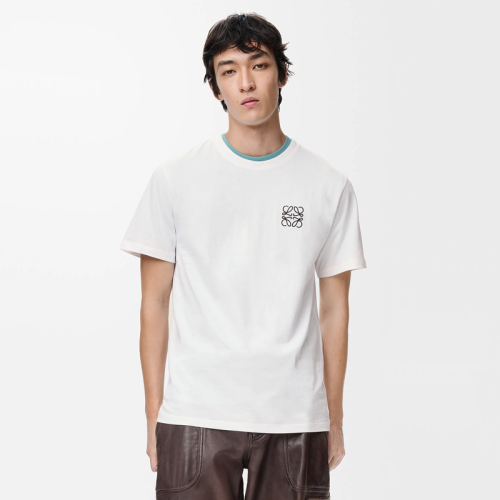 LOEWE Anagram embroidery tee FZTX5693