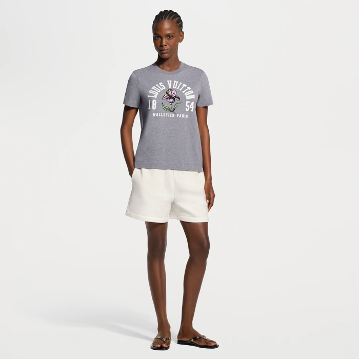 LV iris print tee FZTX5690