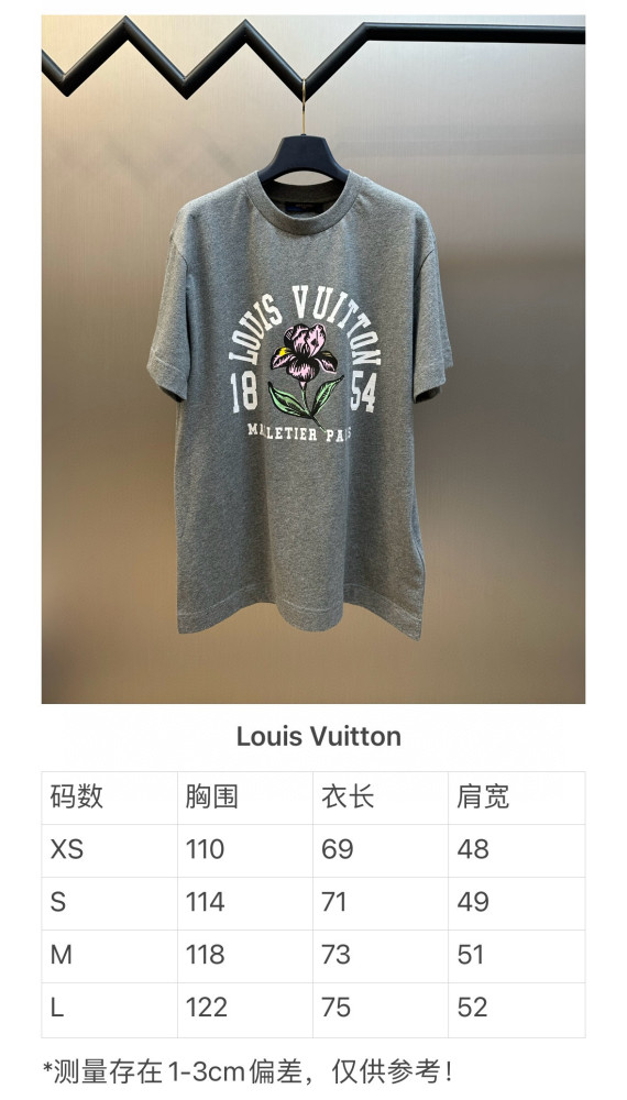 LV iris print tee FZTX5690