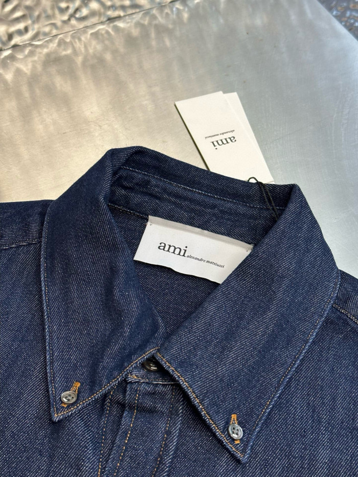 AMI Denim Shirts FZCS601