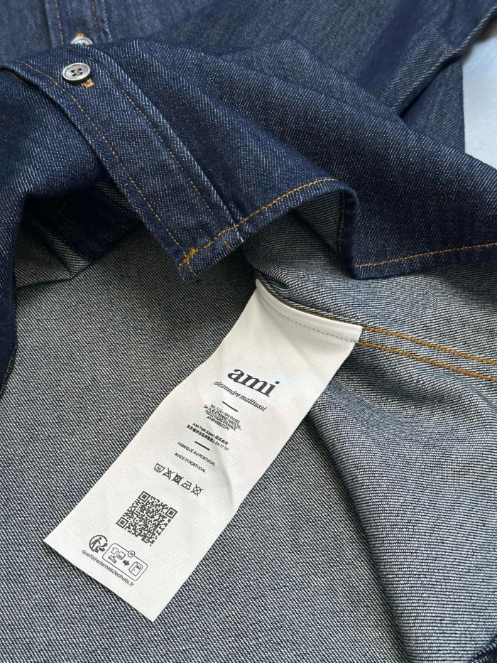 AMI Denim Shirts FZCS601
