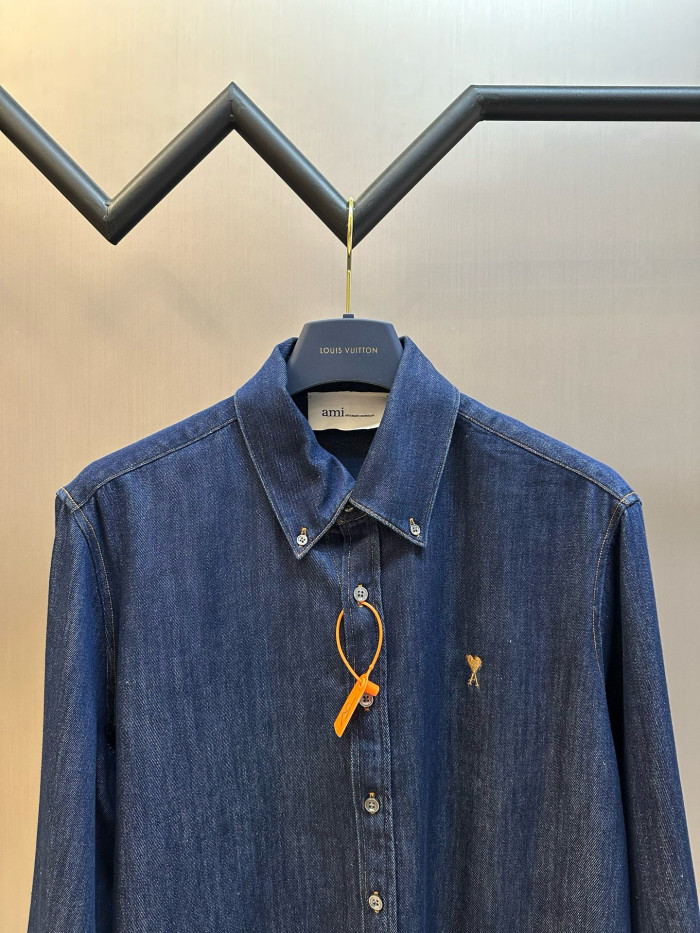 AMI Denim Shirts FZCS601