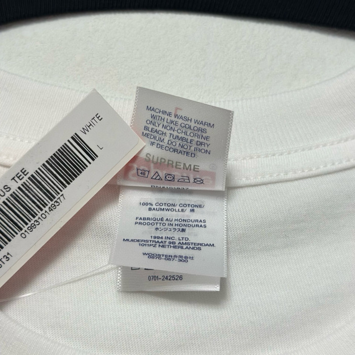 SUPREME 26SS WORLD FAMOUS TEE FZTX5718