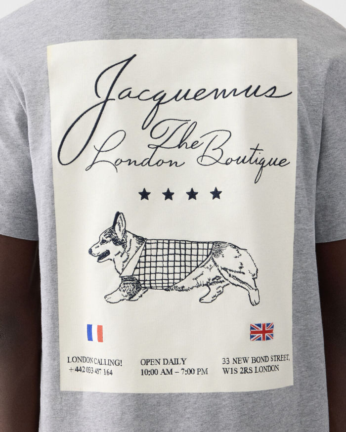 Jacquemus The London Corgi t-shirt FZTX5725