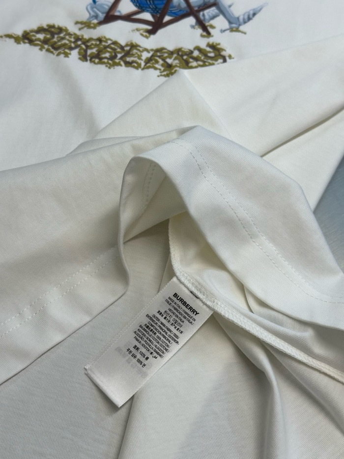 Burberry Beach Knight Cotton T-shirt FZTX5712