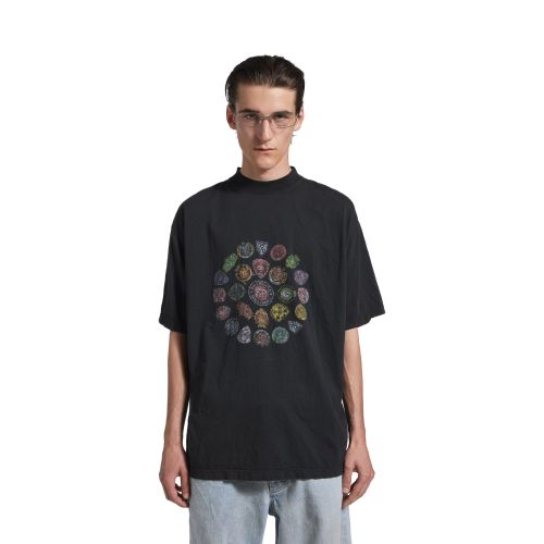 Balenciaga Spiral Crest Tee FZTX5736