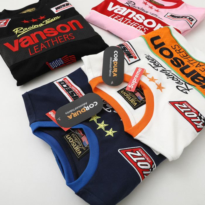 SUPREME X Vanson Leathers SS26 Top Tee FZTX5758
