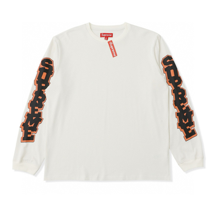 SUPREME SS26 Cracked Sleeve L/S Top Tee FZTX5757